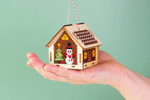 Load image into Gallery viewer, 3D gingerbread house kit