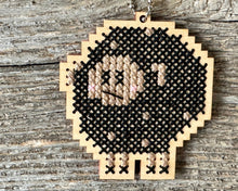 Load image into Gallery viewer, Bob-Bob Black Sheep cross stitch kit