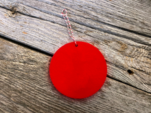 Load image into Gallery viewer, Woodpecker cross stitch ornament kit