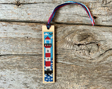 Load image into Gallery viewer, Lighthouse cross stitch bookmark kit