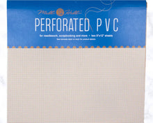 Load image into Gallery viewer, Perforated PVC sheet with Mill Hill branding on a blue label