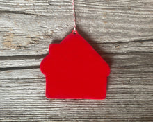 Load image into Gallery viewer, Gingerbread house ornament cross stitch kit