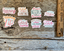 Load image into Gallery viewer, "Stitch, please" sticker