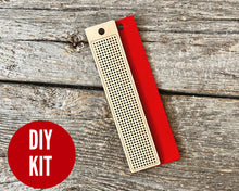 Load image into Gallery viewer, Design your own bookmark DIY cross stitch kit