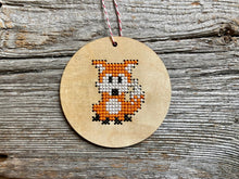 Load image into Gallery viewer, Frankie fox cross stitch kit