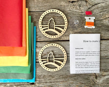 Load image into Gallery viewer, Prairie fields premium sun catcher DIY craft kit