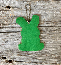 Load image into Gallery viewer, Bunny DIY laser cut wood cross stitch kit