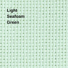 Load image into Gallery viewer, Light Seafoam Green DMC Charles Craft Gold Standard Aida with free shipping