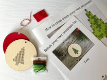 Load image into Gallery viewer, Modern tree ornament kit