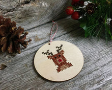 Load image into Gallery viewer, Rudolph reindeer ornament kit