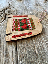 Load image into Gallery viewer, Ugly sweater with Nordic design ornament kit