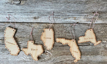 Load image into Gallery viewer, Stitched state ornament of your choice (finished)