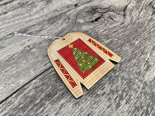 Load image into Gallery viewer, Ugly sweater with crazy tree ornament kit