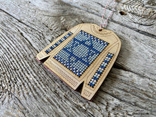 Load image into Gallery viewer, Ugly sweater with Star of David ornament kit