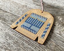 Load image into Gallery viewer, Ugly sweater with Menorah ornament kit