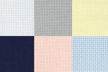 Load image into Gallery viewer, 14 Count DMC Charles Craft AIDA gold standard fabric, 15" x 18 "- solids