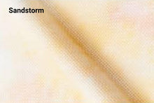 Load image into Gallery viewer, Printed DMC Charles Craft AIDA 15" x 18" cross stitch fabric available in amethyst, sunset, sandstorm, morning dew, blue agate & moonstone