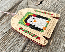 Load image into Gallery viewer, Ugly sweater kit with penguin ornament kit