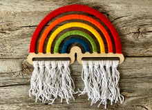 Load image into Gallery viewer, DIY rainbow wall hanging craft kit