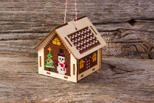 Load image into Gallery viewer, 3D gingerbread house kit

