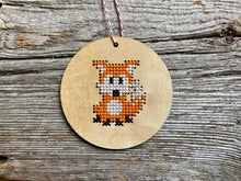 Load image into Gallery viewer, Frankie fox cross stitch kit
