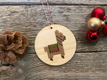 Load image into Gallery viewer, Holiday llama ornament kit
