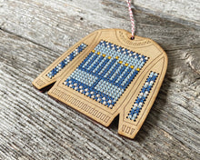 Load image into Gallery viewer, Ugly sweater with Menorah ornament kit

